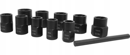 VERKE V86481 WYKRĘTAKI DO URWANYCH ZERWANYCH ŚRUB 3/8''