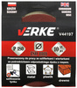 VERKE V44197 PAPIER ŚCIERNY ⌀180mm P180 - 10 szt