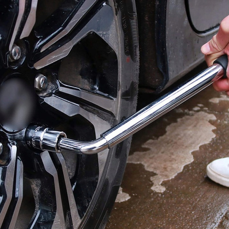 VERKE V81258 TELESKOPOWY KLUCZ DO KÓŁ 17, 19, 21, 23 mm