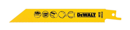 DeWALT DT2384 Brzeszczoty bimetalowe do metalu 5pc