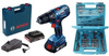 BOSCH GSB 180-Li WKRĘTARKA 18V 2x2Ah + MAKITA 212 SZT