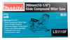 MAKITA LS1110F PILARKA STOŁOWA UKOŚNICA 1450 W • 260 mm • 4500 obr./min