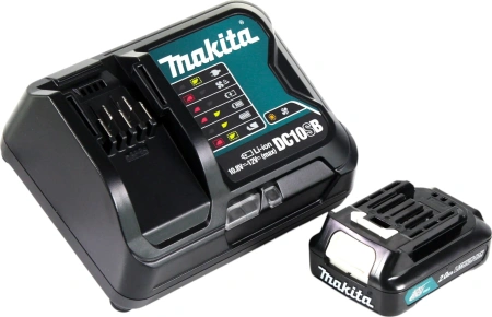 MAKITA CLX245SAX1 ZESTAW AKUMULATOROWY CXT® – DMUCHAWA UB100D + ODKURZACZ CL108FD + 1×2,0 AH + ŁADOWARKA + TORBA