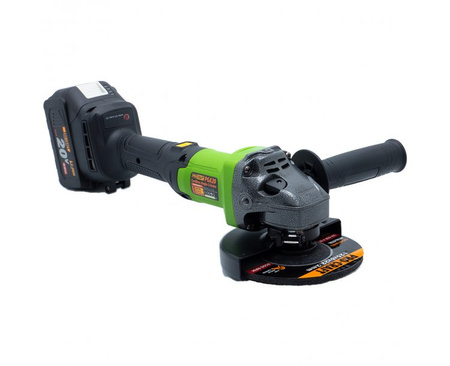 PROCRAFT PGA20 SZLIFIERKA KĄTOWA AKUMULATOROWA BEZSZCZOTKOWA 2X4.0AH
