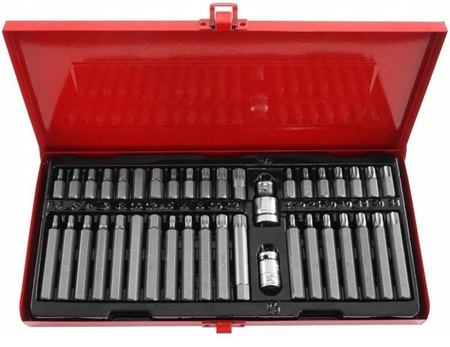 VERKE V39020 KLUCZE WPUSTOWE IMBUS TORX SPLINE CR-V 40 el