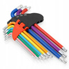 VERKE V35501 KLUCZE IMBUSOWE ZESTAW IMBUSY T10-50 TORX  9 sztuk