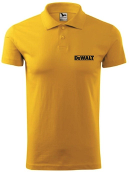 KOSZULKA POLO MĘSKA Z LOGO DeWALT rozmiar L