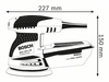 BOSCH GEX 125-1 AE SZLIFIERKA MIMOŚRODOWA 250W
