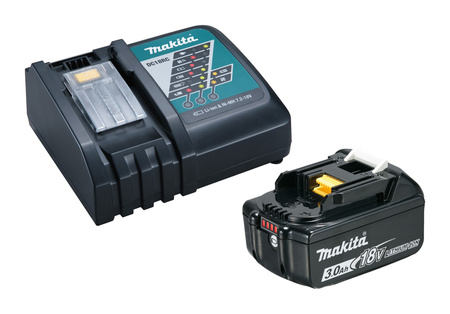 MAKITA 191A24-4 ZESTAW ZASILAJĄCY 18V, 3.0AH BL1830B + ŁADOWARKA DC18RC