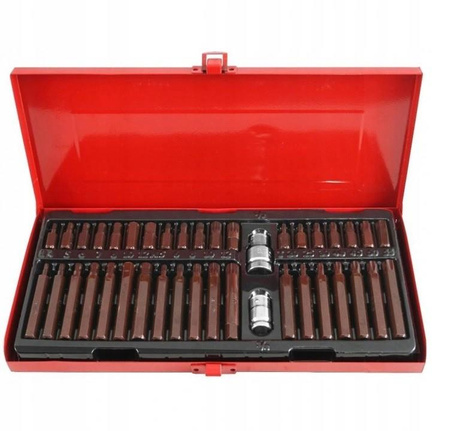 VERKE V39025 KLUCZE WPUSTOWE IMBUS TORX SPLINE ZESTAW S2