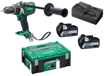 HiKOKI DS18DBL2 WKRĘTARKA 18V 136Nm 2x5Ah WALIZKA