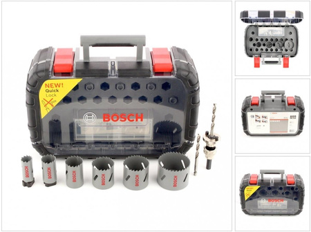 BOSCH ZESTAW OTWORNIC BI-METAL HSS 22-65mm - 11el.