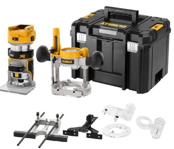 DeWALT DCW604NT BEZSZCZOTKOWA FREZARKA 18V 8MM