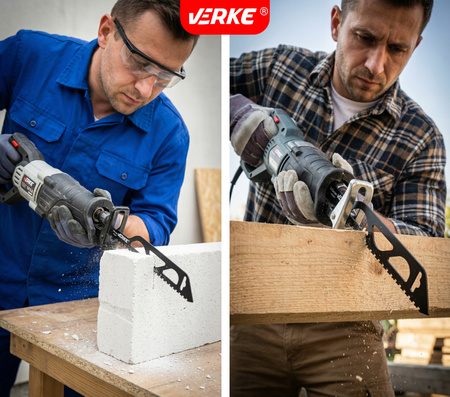 VERKE V86617 BRZESZCZOT DO PIŁY SZABLASTEJ DO CEGIEŁ BETONU PUSTAKÓW 305 mm