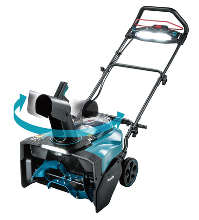 MAKITA SN001GZ AKUMULATOROWA ODŚNIEŻARKA XGT® 40V MAX 530 MM 180° + BATERIA 5Ah