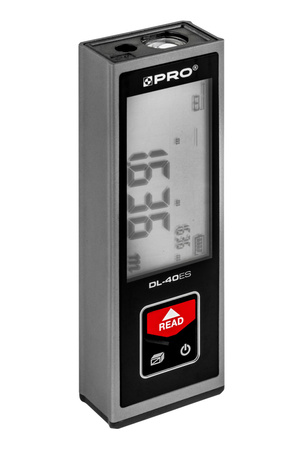 PRO DL-40ES DALMIERZ LASEROWY Z DUŻYM WYŚWIETLACZEM 40 M ±2 MM