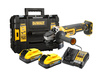 DeWALT DCG405H2T SZLIFIERKA BEZSZCZOT. 18V 2x 5,0Ah