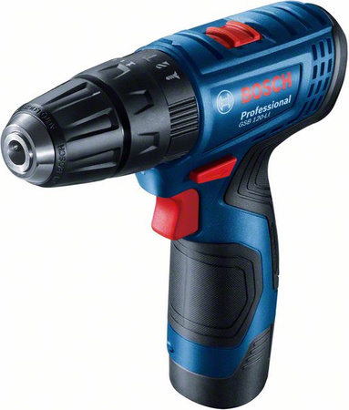 BOSCH GSB 120-Li WKRĘTARKA UDAROWA 12V 30Nm +2x2,0Ah
