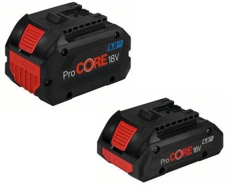 BOSCH ZESTAW MŁOTOWIERTARKA + WKRĘTARKA 8Ah + 4Ah