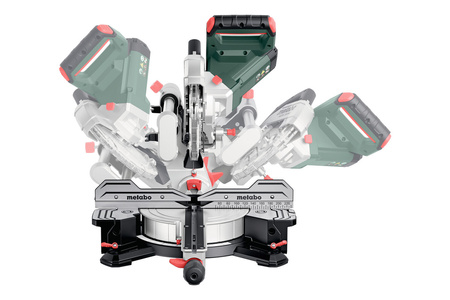 METABO KGSV 216MC PILARKA STOŁOWA UKOŚNICA Z REGULACJĄ 1200W 216mm