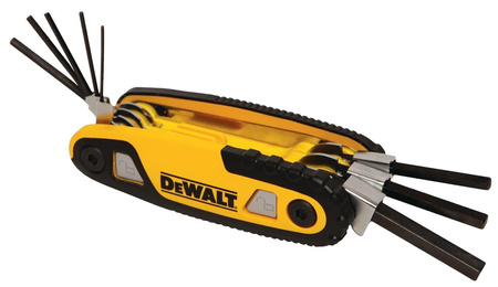 DeWALT DWHT0-70263 KLUCZE IMBUSOWE SKŁADANE 8w1