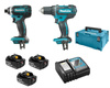 MAKITA DLX2127 2xWkrętarka DDF482+DTD152 18V 3x5Ah