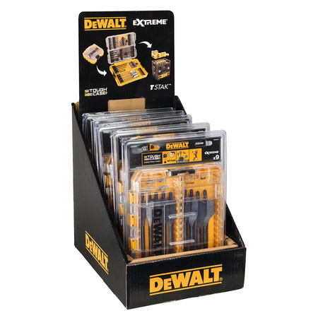 DEWALT DT70751 ZESTAW WIERTEŁ PIÓRKOWYCH DO DREWNA 9 SZTUK + Tough case