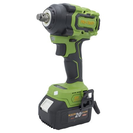 PROCRAFT PWA18 KLUCZ UDAROWY AKUMULATOROWY 1/2" 550Nm BODY KARTON