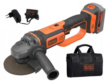 BLACK DECKER BCG720M1 AKU SZLIFIERKA 125mm 4,0Ah