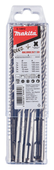 MAKITA E-14912  ZESTAW 12 WIERTEŁ NEMESIS 2 SDS-PLUS – 5-12 MM • DO BETONU ZBROJONEGO