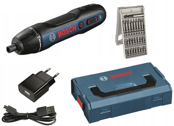 BOSCH GO 2 WKRĘTAK AKU 3,6V + BITY + WALIZKA