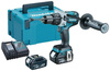 MAKITA DHP481RTJ AKU. WKRĘTARKA UDAR 115Nm + 2x5Ah