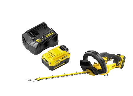 STANLEY SFMCHT855M1 NOŻYCE DO ŻYWOPŁOTU 55CM 18V SERIA V20 + 4Ah