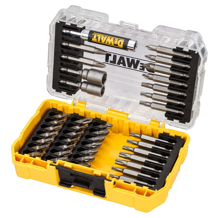 DEWALT DT70705 ZESTAW 40 SZT KOŃCÓWEK 1/4" SMALL TOUGH CASE+