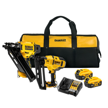 DEWALT DCK246P2 ZESTAW COMBO 2 GWOŹDZIARKI DCN930 + DCN660 2X5,0AH 18V XR TORBA