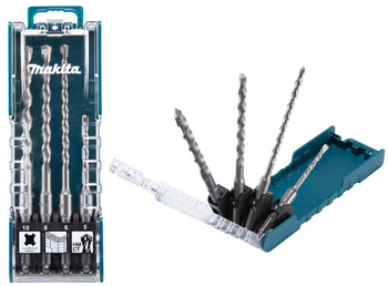 MAKITA D-74136 ZESTAW WIERTEŁ T.C.T SDS-PLUS 4 szt