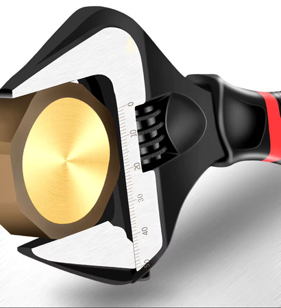 VERKE V86507 KLUCZ NASTAWNY 250MM 0-50MM