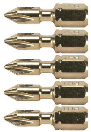 MAKITA ZESTAW KOŃCÓWEK BITÓW PH2 IMPACT GOLD 5 szt
