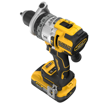 DEWALT DCD1007H2T 18V XR BEZSZCZOTKOWA WIERTARKO-WKRĘTARKA UDAROWA 180 Nm POWERSTACK 2x5,0Ah