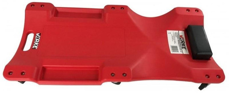VERKE V83251 LEŻANKA WARSZTATOWA 90 CM WÓZEK ZAGŁÓWEK