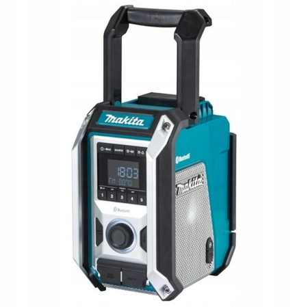 MAKITA DMR114 Radio AM/FM SUBWOOFER BLEUTOOTH + 5Ah + ŁADOWARKA SD