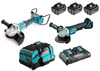 MAKITA DLX2269PT1 ZESTAW SZLIFIEREK 18V 3x5,0Ah DGA508 + DGA900