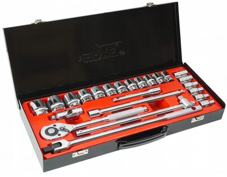 VERKE ZESTAW KLUCZY NASADOWYCH 24 EL 1/2″ WALIZKA