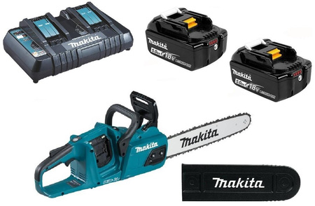 MAKITA DUC355PT2 PIŁA ŁAŃCUCHOWA 35cm 2x18V + 2x5,0Ah