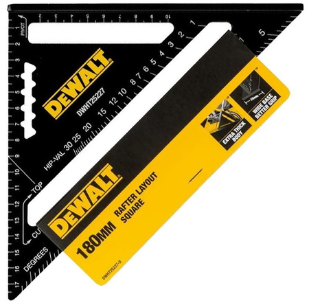 DeWALT DWHT25227 PRZYMIAR DEKARSKI 180mm KĄTOWNIK