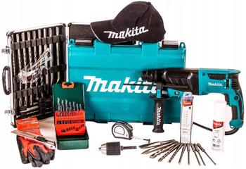 MAKITA HR2630 Młotowiertarka 800W + PREZENTY 53 sztuki