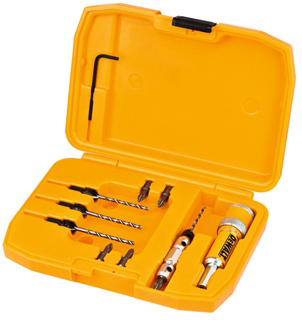 DeWALT DT7612 ZESTAW BITY WIERTŁA POGŁĘBIACZE 12 SZT
