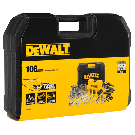 DeWALT DWMT73801-1 108-CZĘŚCIOWY ZESTAW NARZĘDZI