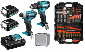 MAKITA CLX224X Wkrętarka i Zakrętarka + Osprzęt VERKE 246szt