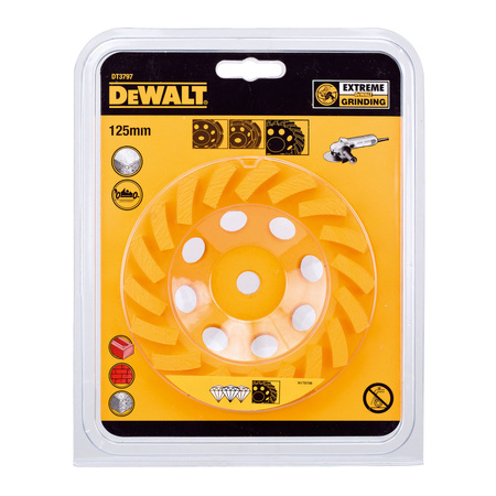 DeWALT DT3797 DIAMENTOWA TARCZA GARNKOWA 125mm